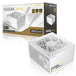 ANTEC PC�d�� GSK850 V2 White ATX3.1 �z���C�g GSK850 V2 White ATX3.1 �m850W /ATX /80PLUS Gold�n
