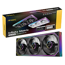 ANTEC �P�[�X�t�@����3 [120mm /1800RPM] (���o�[�X�u���[�h) Infinity Matrix 360 Reverse ARGB �u���b�N IM 360R ARGB �ysof001�z