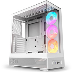 NZXT PC�P�[�X [ATX /Micro ATX /Mini-ITX] S5 RGB �z���C�g CC-S51FW-01
