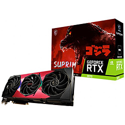 グラフィックボード GeForce RTX 3070 SUPRIM SE 8G LHR x GODZILLA（LHRモデル）   ［GeForce RTXシリーズ /8GB］