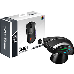 ゲーミングマウス＋充電ドッグ CLUTCH GM51 LIGHTWEIGHT WIRELESS ブラック  ［光学式 /有線／無線(ワイヤレス) /6ボタン /Bluetooth・USB］