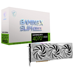 MSI GeForce RTX 4070 Ti SUPER 16G GAMING X SLIM WHITE   GeForceRTX4070TiSUPER16GGAMINGXSLIMWHITE