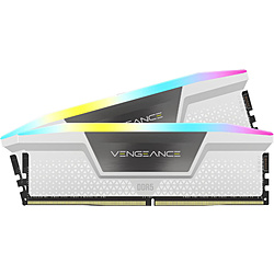 増設メモリ VENGEANCE RGB DDR5 ホワイト CMH32GX5M2B5600C36WK ［DIMM DDR5 /16GB /2枚］