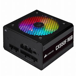 PC電源 CX550F RGB BLK ブラック CP-9020216-JP ［550W /ATX /Bronze］