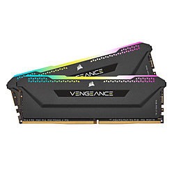 増設メモリ VENGEANCE RGB PRO SL ブラック CMH64GX4M2D3600C18 ［DIMM DDR4 /32GB /2枚］