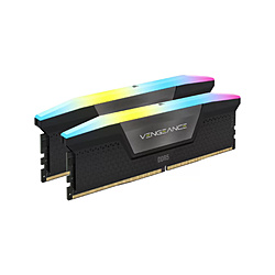 増設メモリ VENGEANCE RGB DDR5(6800MT/s CL40) ブラック CMH96GX5M2B6800C40 ［DIMM DDR5 /48GB /2枚］