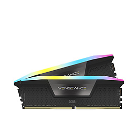 増設メモリ VENGEANCE RGB DDR5(7000MT/s CL40) ブラック CMH96GX5M2B7000C40 ［DIMM DDR5 /48GB /2枚］