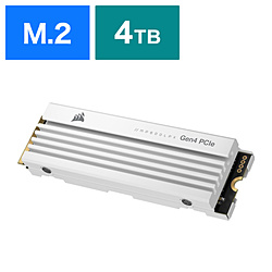 内蔵SSD PCI-Express接続 MP600 PRO LPX(ヒートシンク搭載) ホワイト CSSD-F4000GBMP600PLPW ［4TB /M.2］