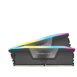 増設メモリ VENGEANCE RGB DDR5(5600MT/s C36) クールグレー CMH32GX5M2B5600Z36 ［DIMM DDR5 /16GB /2枚］