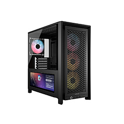 CORSAIR(�R���Z�A) PC�P�[�X [ATX /Micro ATX /Extended ATX /Mini-ITX] FRAME 4000D LCD RS ARGB Premium Black �u���b�N CC-9011326-WW