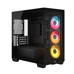 CORSAIR(�R���Z�A) PC�P�[�X [Micro ATX /Mini-ITX] 2800X RS-R ARGB �u���b�N CC-9011347-WW