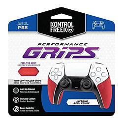 KontrolFreek Performance Grips Red PS5 KontrolFreek（コントロールフリーク） レッド RED-4777-PS5