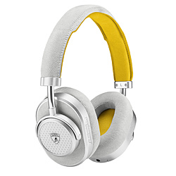 ブルートゥースヘッドホン MW65 Lamborghini Edition Silver Metal/Light Grey/Yellow Alcantara MW65LamborghiniEdition ［リモコン・マイク対応 /Bluetooth /ノイズキャンセリング対応］