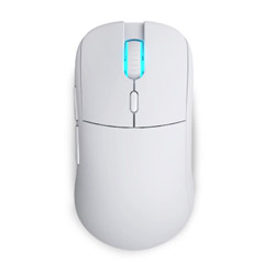 ゲーミングマウス ウルトラカスタム Symm 1 Solid ホワイト pw-ultra-custom-wireless-symm-white-solid ［光学式 /有線／無線(ワイヤレス) /6ボタン /USB］