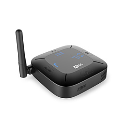 Bluetoothオーディオトランスミッター＆レシーバー（送信機、受信機）低遅延aptX-LL対応 Connect Hub ブラック AF-CH-BK