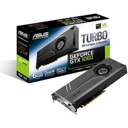グラフィックボード NVIDIA GeForce GTX 1060搭載 PCI-Express　TURBO-GTX1060-6G［6GB/GeForce GTXシリーズ］