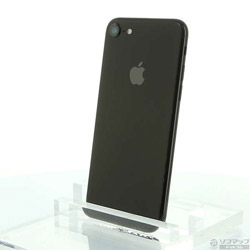 中古】iPhone7 256GB ジェットブラック NNCV2J／A auロック解除