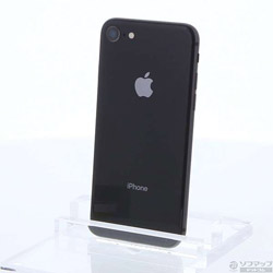 Apple iPhone 8 (アイフォン エイト) iPhone au版 MQ782J/A スペースグレー SIMロックあり ネットワーク利用制限〇