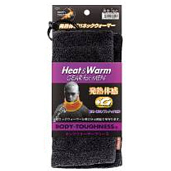 ネックウォーマー Heat＆Warm GEAR for MEN BODY-TOUGHNESS ネックウォーマーフリース(ブラック/フリーサイズ) JW-120