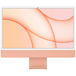 iMac Retina4.5K 24inch 2021 Apple M1 8コアCPU 8コアGPU 8GB 256GB オレンジ iMac21.1