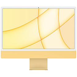 iMac Retina4.5K 24inch 2021 Apple M1 8コアCPU 8コアGPU 8GB 512GB イエロー iMac21.1