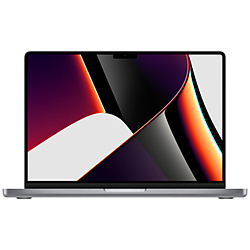 MacBook Pro 14.2-inch Late 2021 MKGP3J／A Apple M1 Pro 10コアCPU_14コアGPU 16GB SSD512GB スペースグレイ