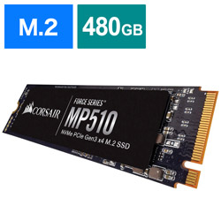 ＣＯＲＳＡＩＲ 【リファービッシュ品】 内蔵SSD PCI-Express接続 MP510  CSSD-F480GBMP510B ［480GB /M.2］