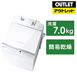 TOSHIBA(東芝) 全自動洗濯機 ZABOON（ザブーン） ピュアホワイト AW-7DH2-W [洗濯7.0kg]【生産完了品】