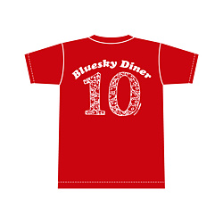 Bluesky Diner STAFF Tシャツ RED XL