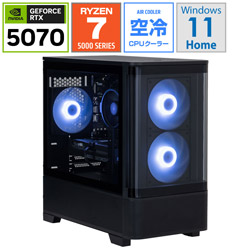 STORM ゲーミングデスクトップパソコン SE257XB5732G2BH [RTX 5070]