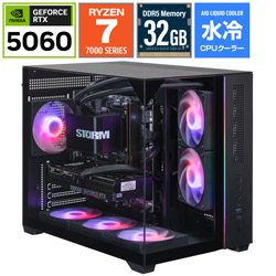 STORM �Q�[�~���O�f�X�N�g�b�v�p�\�R�� SGL78XDS5632G1BH [RTX 5060]
