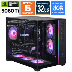 STORM �Q�[�~���O�f�X�N�g�b�v�p�\�R�� SGL75FS56TH32G2BH [RTX 5060 Ti 16GB]