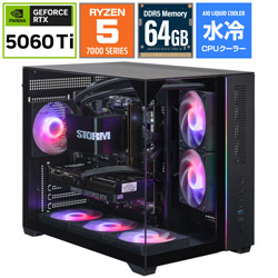 STORM �Q�[�~���O�f�X�N�g�b�v�p�\�R�� SGL75FS56TH64G1BH [RTX 5060 Ti 16GB]