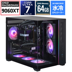 STORM �Q�[�~���O�f�X�N�g�b�v�p�\�R�� SGL265KS96XTH64G1BH [RX9060XT 16GB]