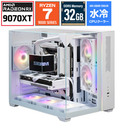 STORM �Q�[�~���O�f�X�N�g�b�v�p�\�R�� SGP98XDS97XT32G1WH [RX9070XT]