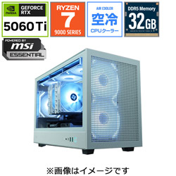 OZgaming �Q�[�~���O�f�X�N�g�b�v�p�\�R�� CHWR97X60T8B850V2 [RTX5060Ti]