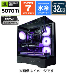 OZgaming �Q�[�~���O�f�X�N�g�b�v�p�\�R�� P4BR98XD5070TV2 [RTX5070Ti] �ysof001�z