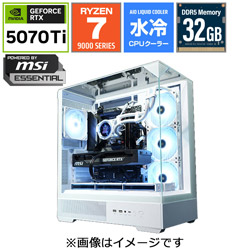 OZgaming �Q�[�~���O�f�X�N�g�b�v�p�\�R�� P4WR98XD5070TV2 [RTX5070Ti]