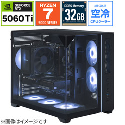 STORM �Q�[�~���O�f�X�N�g�b�v�p�\�R�� SGA97XB56TH32G1BH [RTX5060Ti 16G] �y�w�����T�F�\�t�}�b�v3�N�Ԓ����ۏ؁z