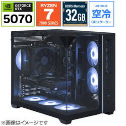 STORM �Q�[�~���O�f�X�N�g�b�v�p�\�R�� SGA78XDB5732G1BH [RTX5070] �y�w�����T�F�\�t�}�b�v3�N�Ԓ����ۏ؁z