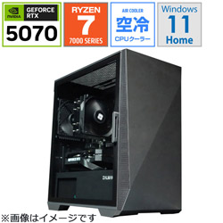 OZgaming �Q�[�~���O�f�X�N�g�b�v�p�\�R�� Z1B-R77-5070-V2 [RTX5070]