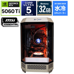 OZgaming �Q�[�~���O�f�X�N�g�b�v�p�\�R�� T3GS250KP5060TS1T750 [RTX 5060 Ti 8GB]