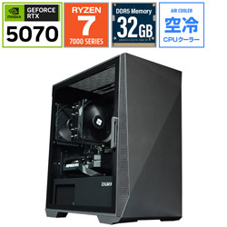 OZgaming �Q�[�~���O�f�X�N�g�b�v�p�\�R�� Z17800X3D5070B650V2[RTX5070]
