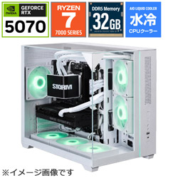 STORM �Q�[�~���O�f�X�N�g�b�v�p�\�R�� TSG78XDSR5732G1WH [RTX5070]