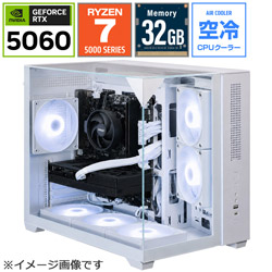 STORM �Q�[�~���O�f�X�N�g�b�v�p�\�R�� SGB57X5632G50WH [RTX 5060]