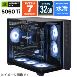 STORM �Q�[�~���O�f�X�N�g�b�v�p�\�R�� SGL257X56TH32G1BH [RTX 5060Ti 16GB]