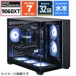 STORM �Q�[�~���O�f�X�N�g�b�v�p�\�R�� SGL278XD96XTH32G1BH [RX9060XT 16GB]