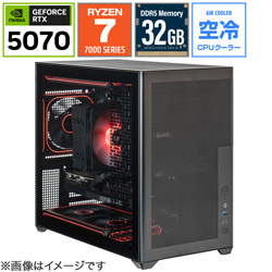 STORM �Q�[�~���O�f�X�N�g�b�v�p�\�R�� SC78XDR571T32BH[RTX5070] �ySC�V���[�Y�z