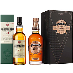 グレンキース 21年&シーバスリーガル アルティス 飲み比べセット 700ml 2本【ウイスキーセット】