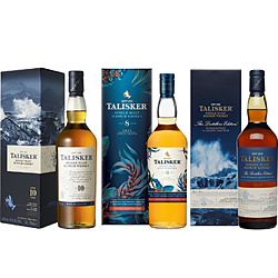 タリスカー 8年&10年&ディスティラリーズ・エディション 飲み比べセット 700ml 3本【ウイスキーセット】